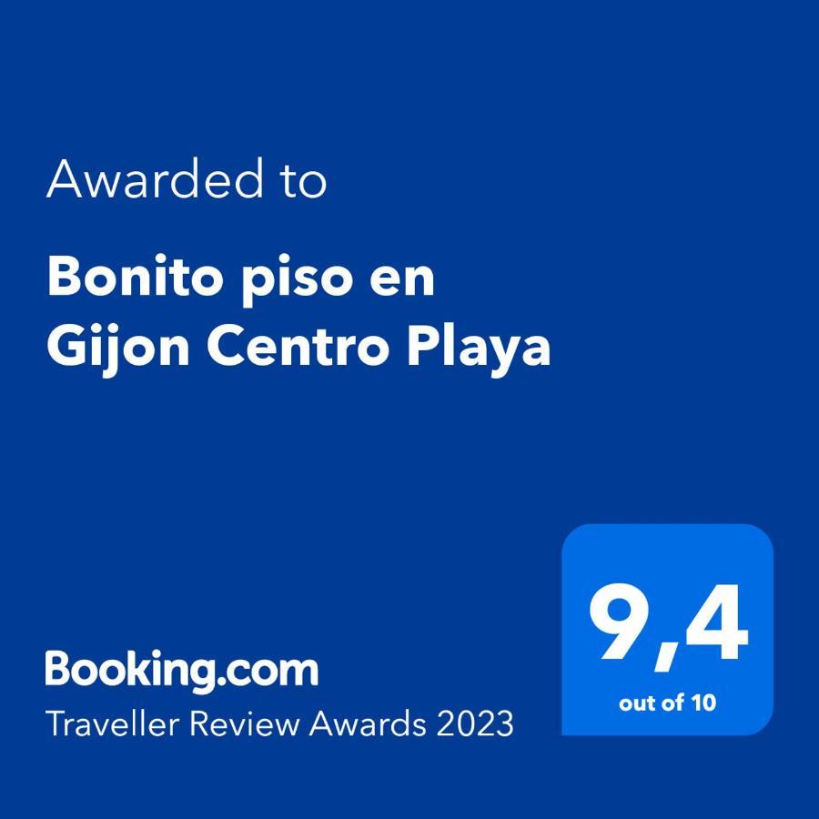 Bonito Piso En Gijon Centro Playa Apartment Ngoại thất bức ảnh